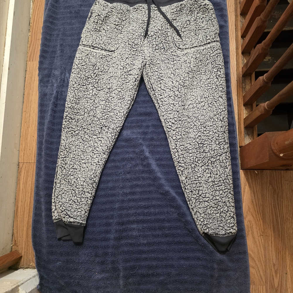 Secret Treasures Black and Gray Patterned Joggers